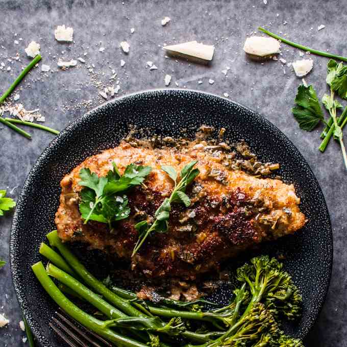 Parmesan Crusted Chicken Breasts