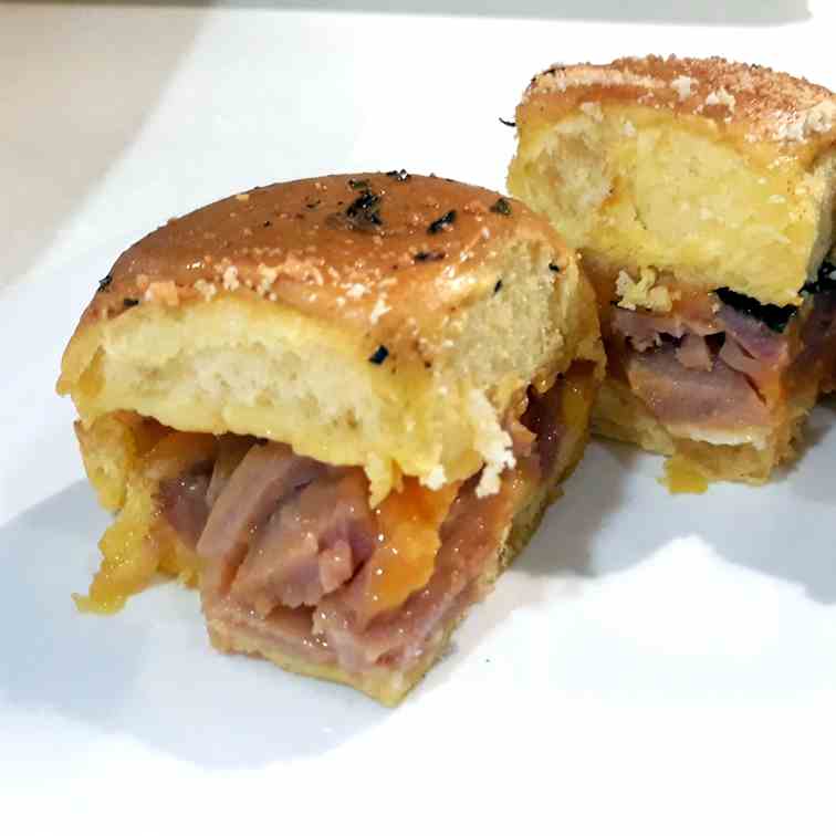 Ham and Cheese Sliders