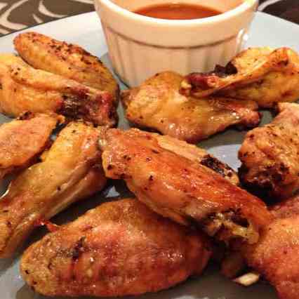 Oven Baked Seasoned Chicken Wings