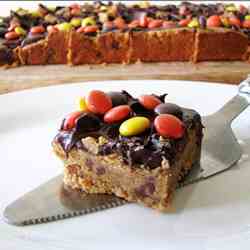 Peanut Butter Fudgy Bars