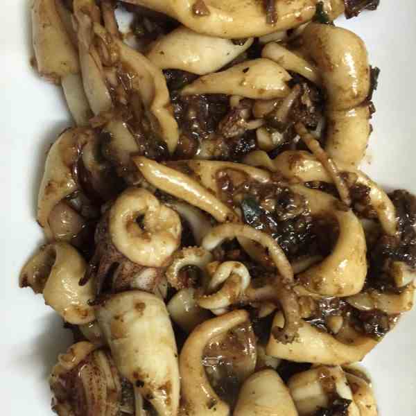 Stir Fried Calamari