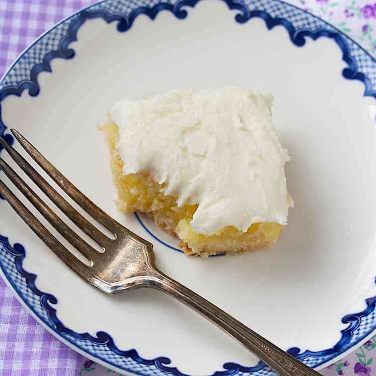 Lemon Coconut Squares