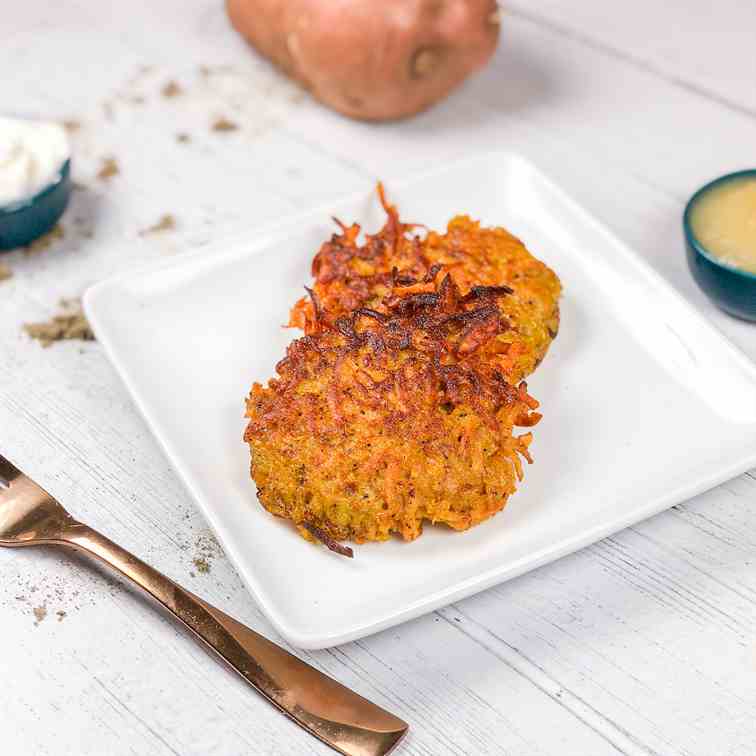 Sweet Potato Latkes