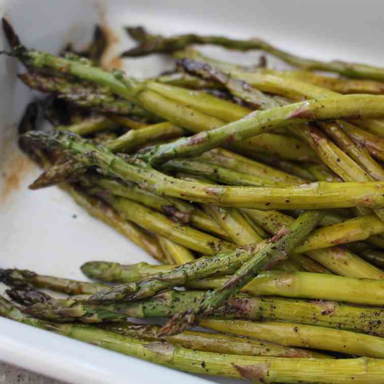 Roasted Asparagus with Balsamic