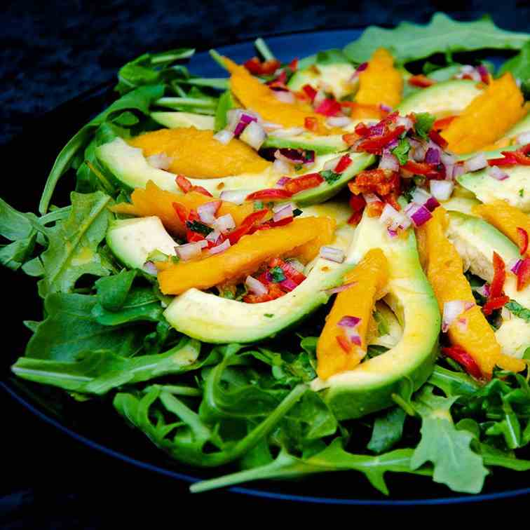 Mango Avocado Salad-