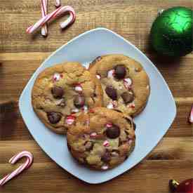 Chocolate Chip Peppermint Cookies