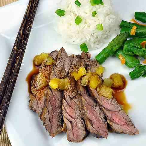 Teriyaki Skirt Steak