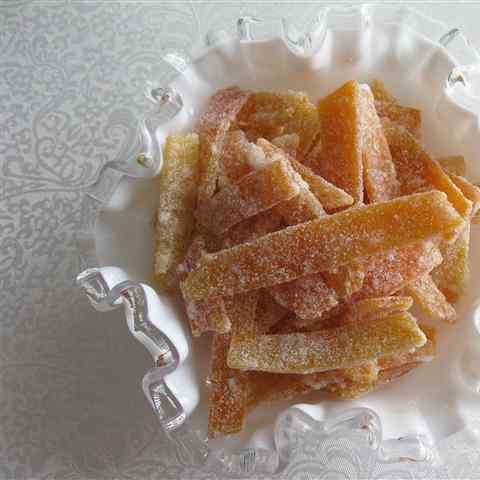 Candied Grapefruit Peel