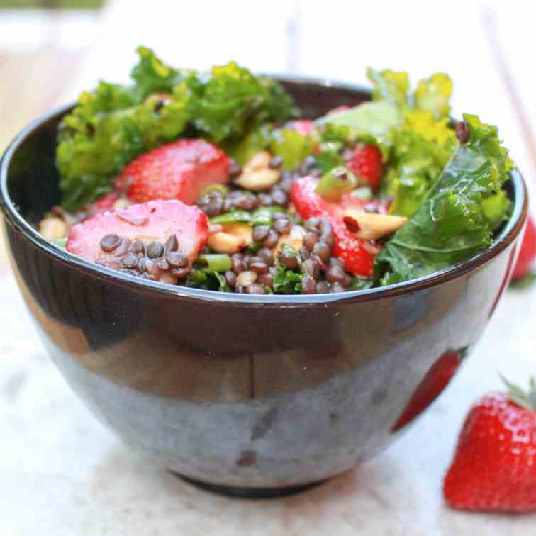 Strawberry Kale Salad