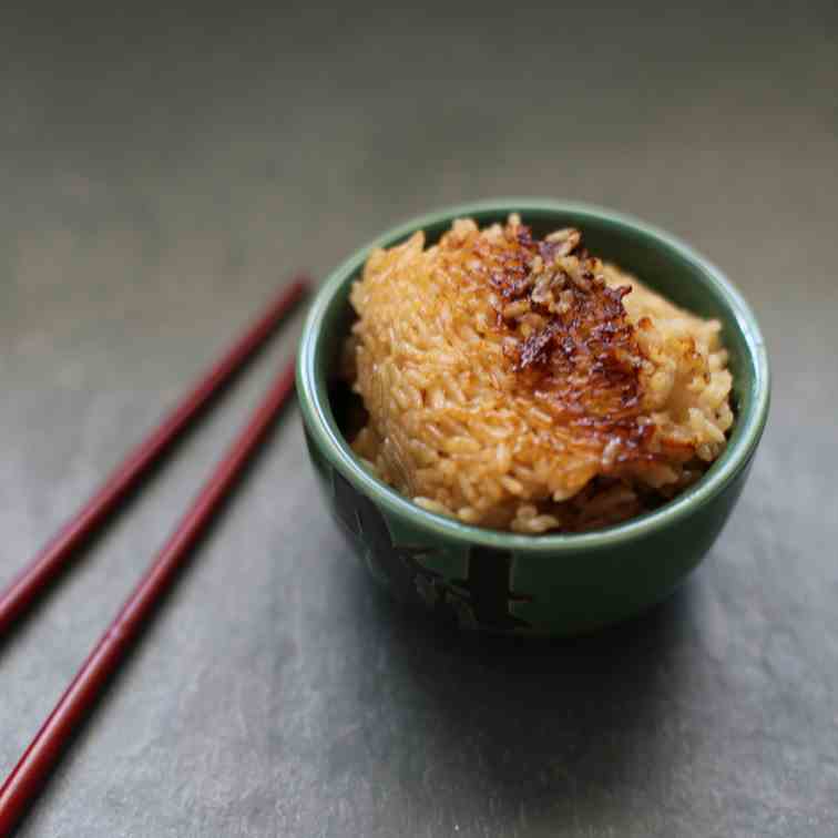 Vegan Kombu Dashi Simmered Rice- Takikomi 