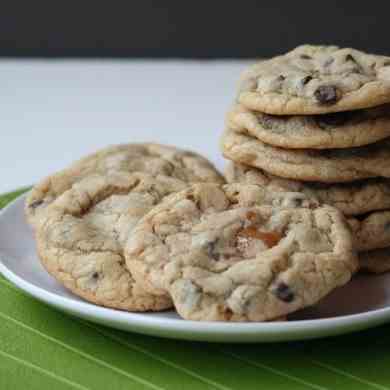 Salted Caramel Chocolate Chip Cookies