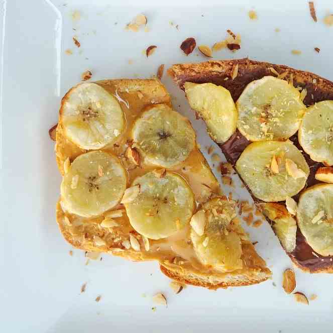 Banana Toast Two Flavors