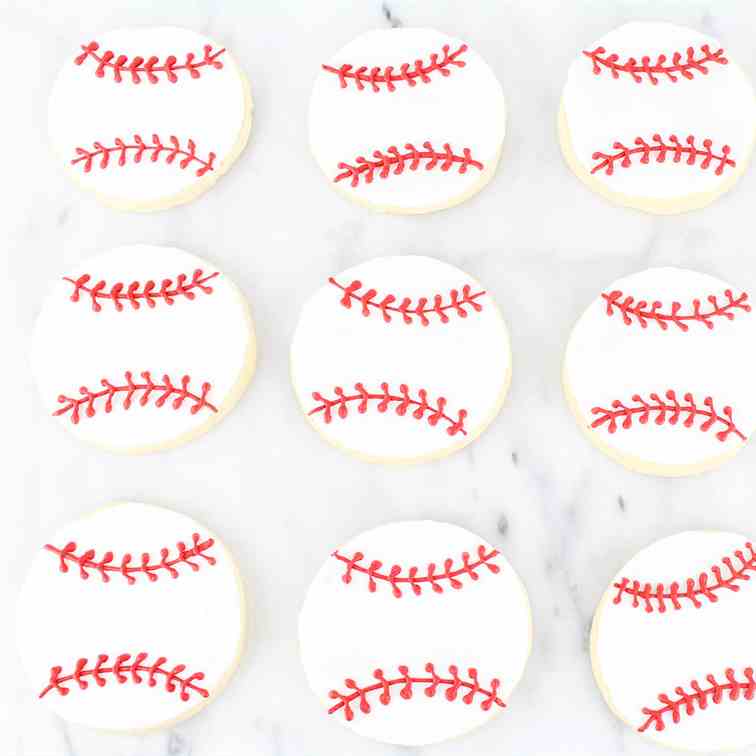 Baseball Cookies