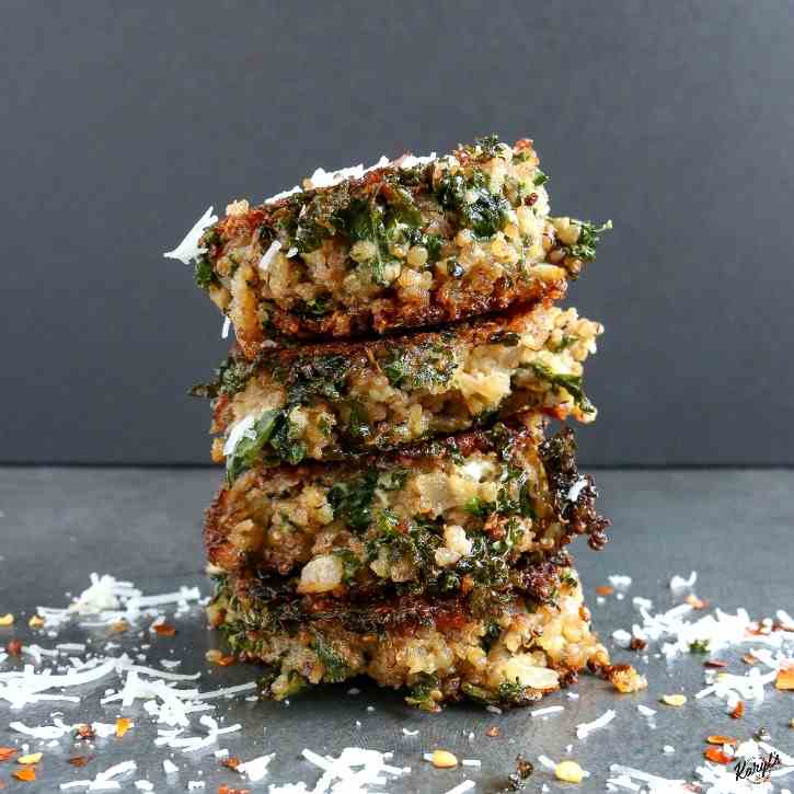 Kale and Quinoa Patties