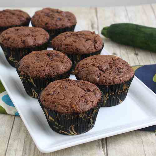 Chocolate Chip Zucchini Muffins