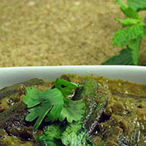 Okra curry 