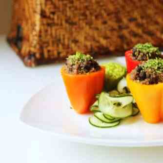 Simple Stuffed Bell Peppers 