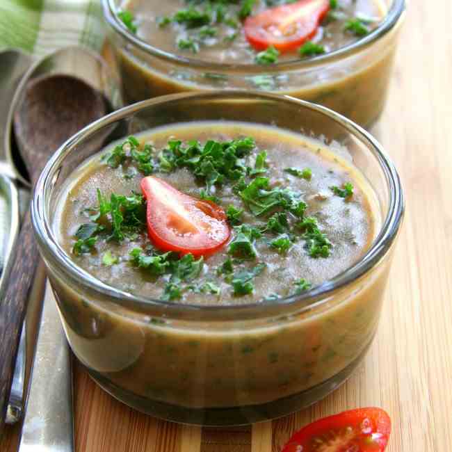 Potato Kale Colcannon Soup