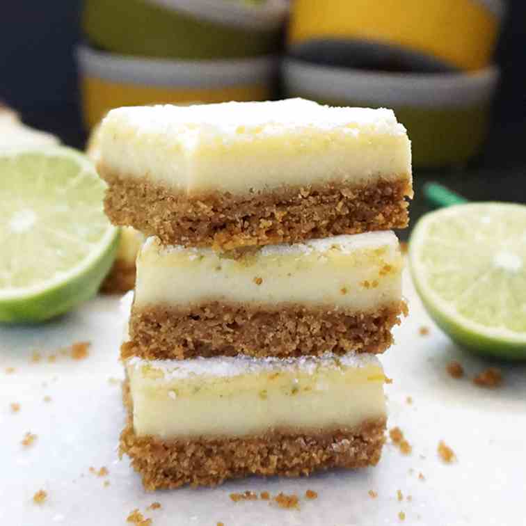 Lime margarita bars