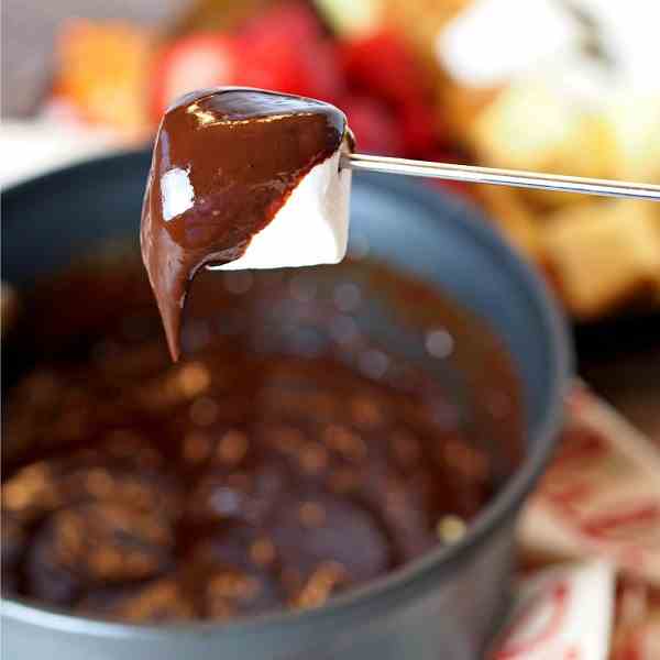 Orange Chocolate Fondue