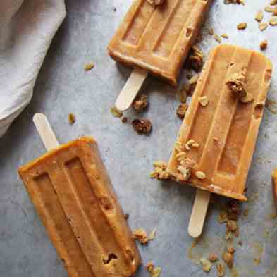 Paleo Pumpkin Popsicles