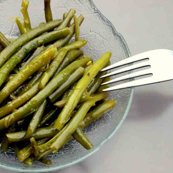 Warm green Bean Salad