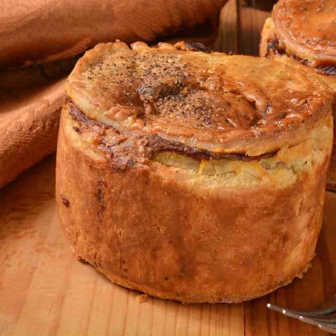 Homemade Steak - Ale Pie For Two