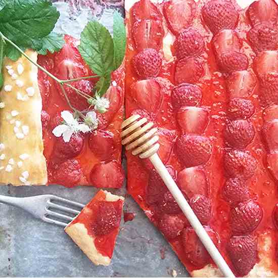 Strawberry Galette