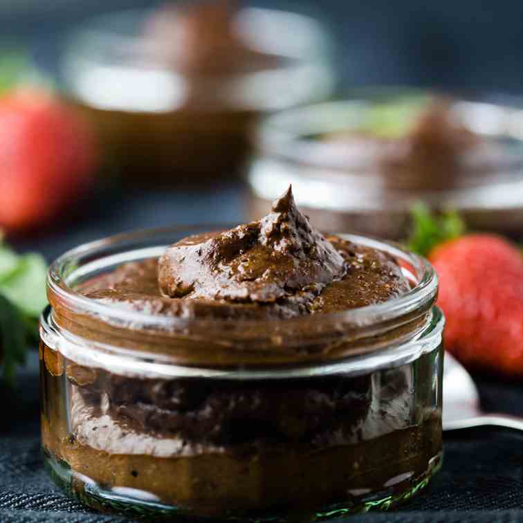 Vegan chocolate mousse