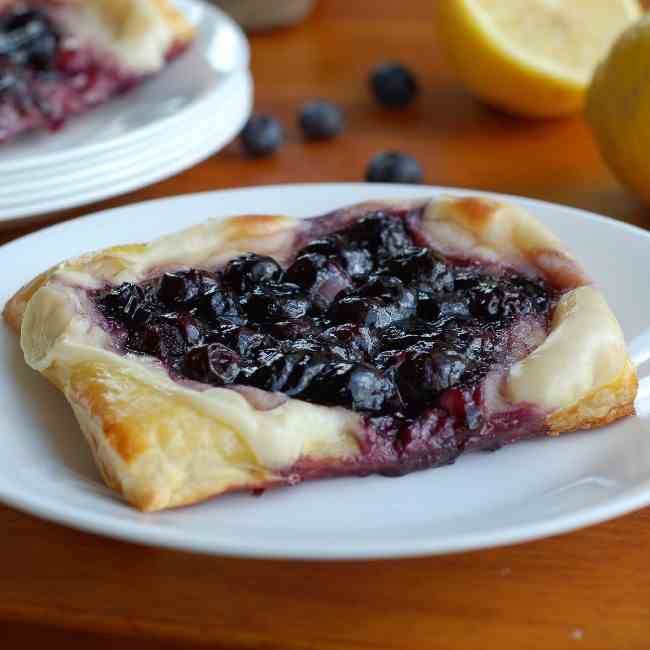 Blueberry Cream Cheese Pastries