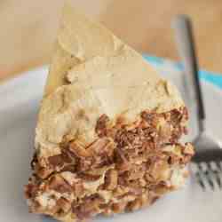 Toffee Bar Brownie Torte