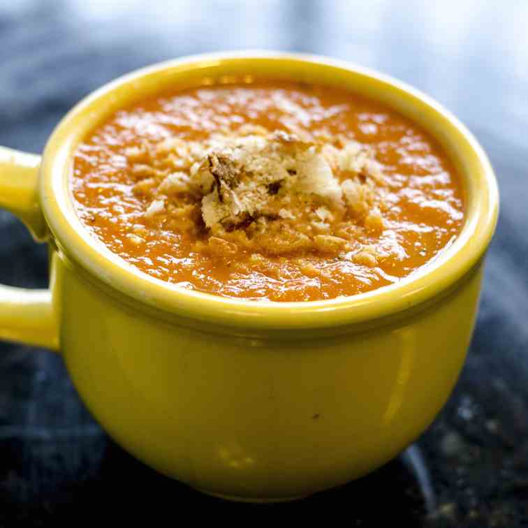 Creamy Tomato Bisque for one