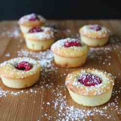 Mini Raspberry Friands