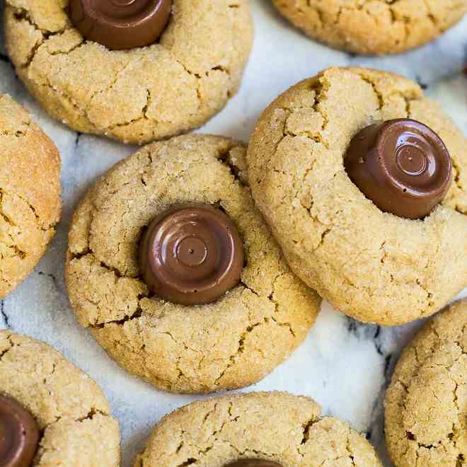 Rolo Peanut Butter Blossoms