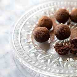 Raw Cacao Chia Truffles