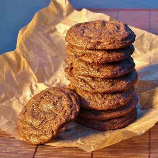 Dark Chocolate Espresso Cookies