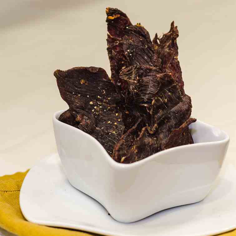 Spicy Garlic Beef Jerky