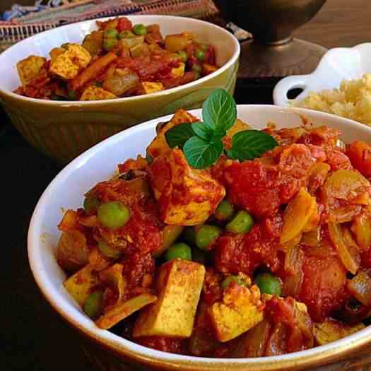 Tofu tikka masala