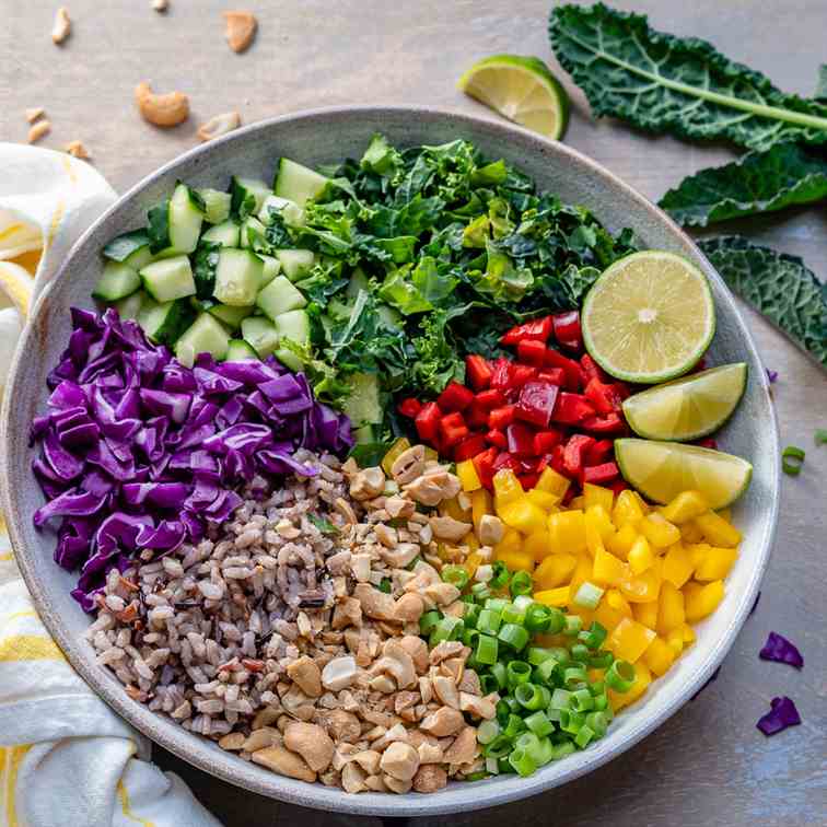 Vegan Thai Rice Salad