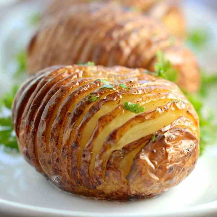 Hasselback Potatoes