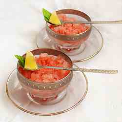 Watermelon granita