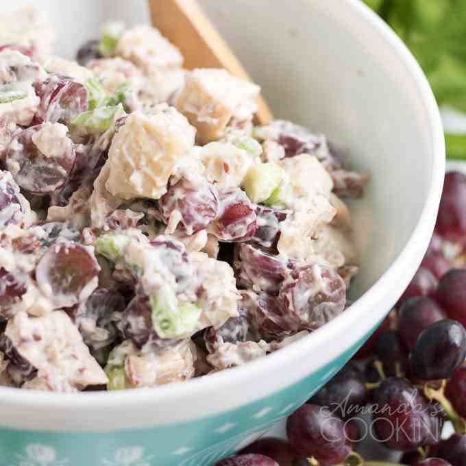 Chicken Salad with Grapes