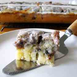 Blueberry Cinnamon Roll Cake