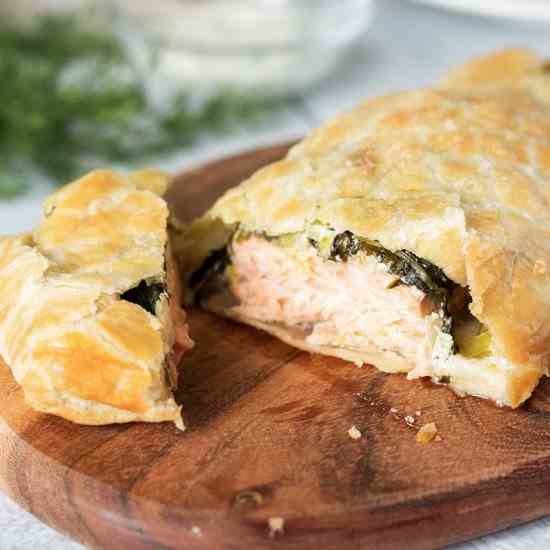 Salmon Wellington