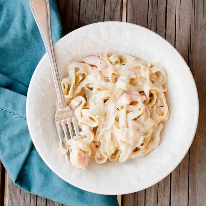 Shrimp Fettuccini Alfredo