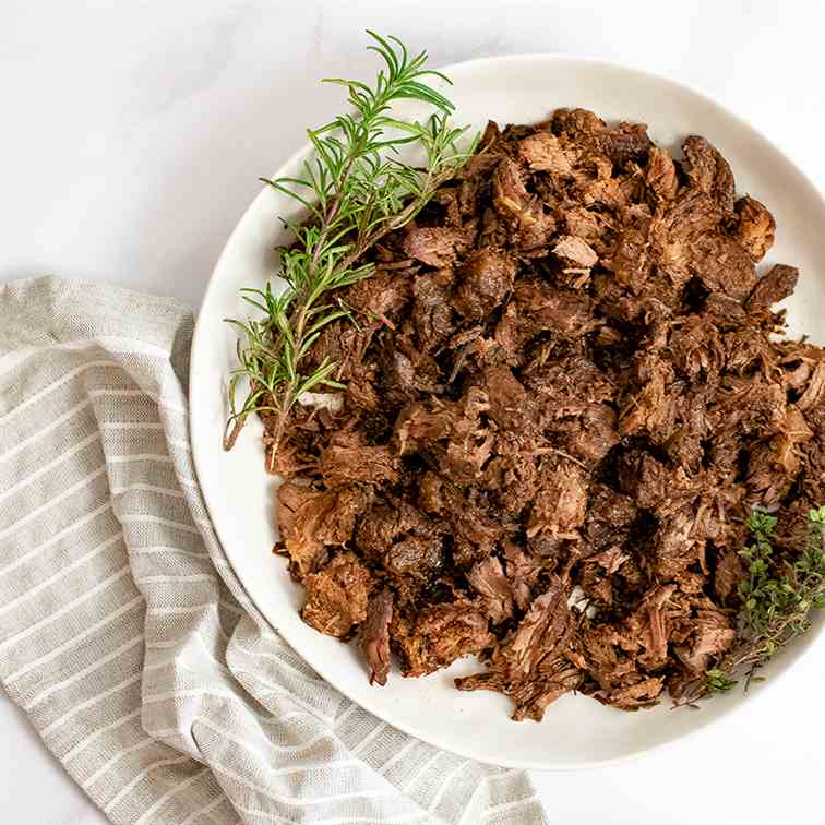 Slow Cooker Balsamic Beef