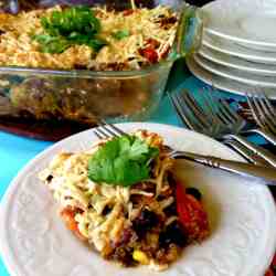 Vegan Southwest Quinoa Bake