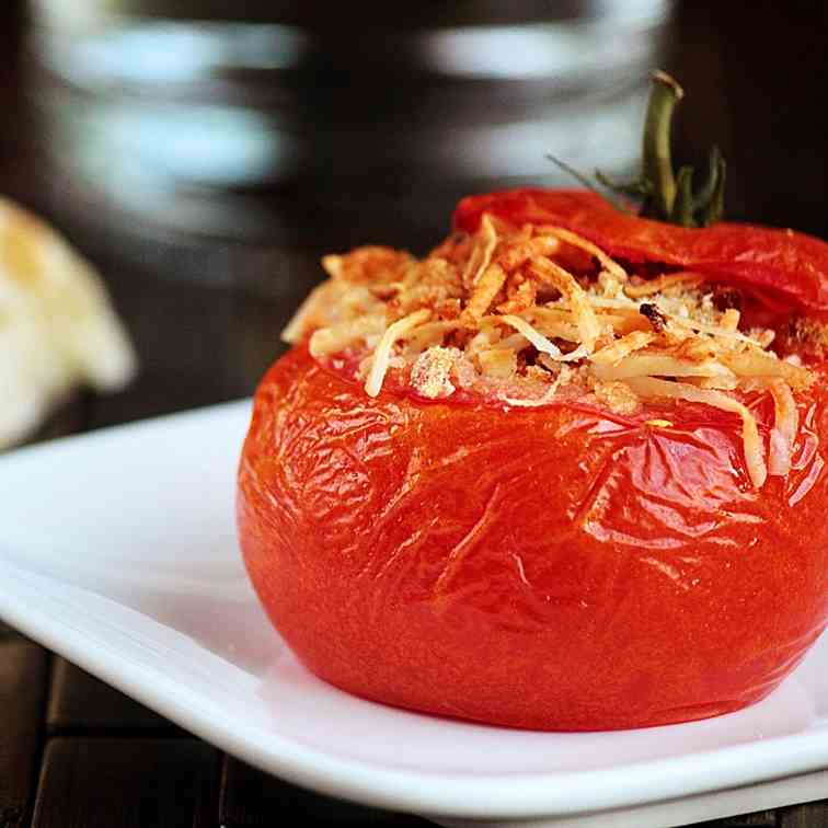 Parmesan Stuffed Tomatoes