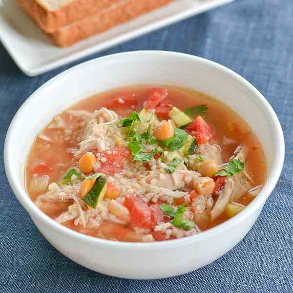 Moroccan Chicken Soup