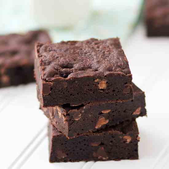 Fudge Cake Mix Brownies